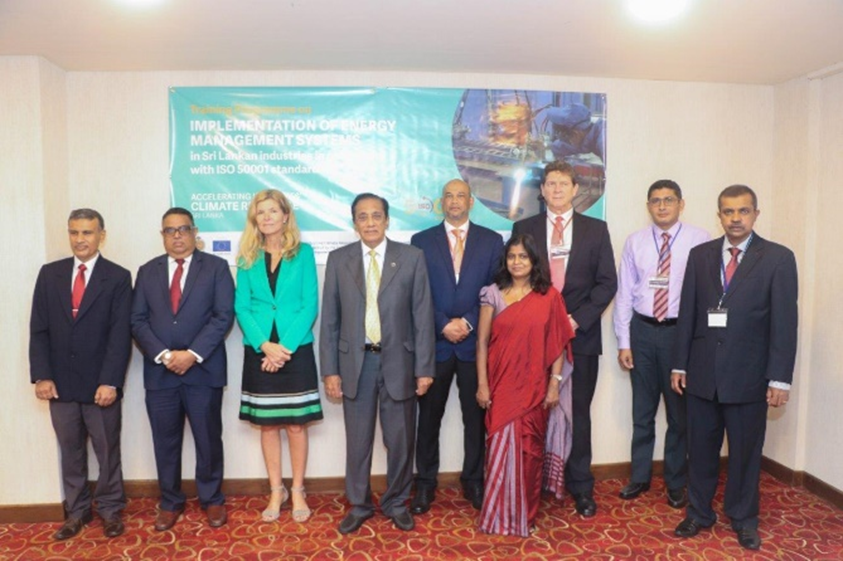 UNIDO, EU, Ministry of Industries, and other officials at the event
Sri Lankan Industries’