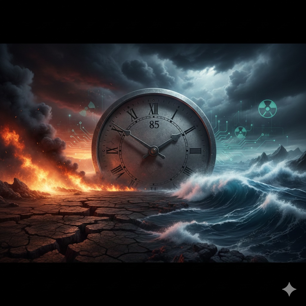 85 Seconds to Midnight: Why the 2026 Doomsday Clock Cites Climate as ...